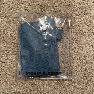 Stoney Clover Lane Denim Keychain Wallet